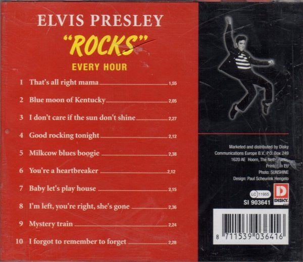 Elvis Presley : Elvis Presley "Rocks" Through His Early Years (CD, Comp, Sli)