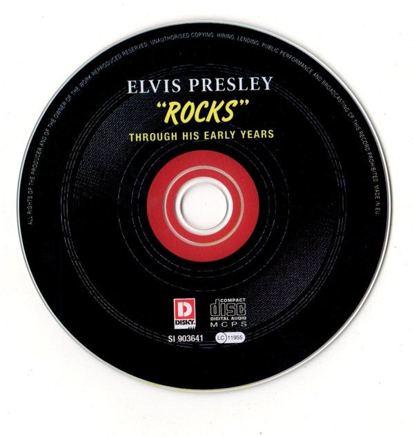 Elvis Presley : Elvis Presley "Rocks" Through His Early Years (CD, Comp, Sli)