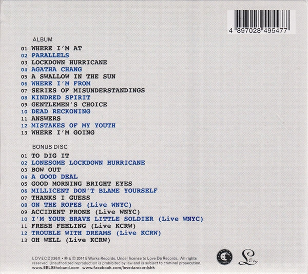 Eels : The Cautionary Tales Of Mark Oliver Everett (CD, Album + CD, Bon)