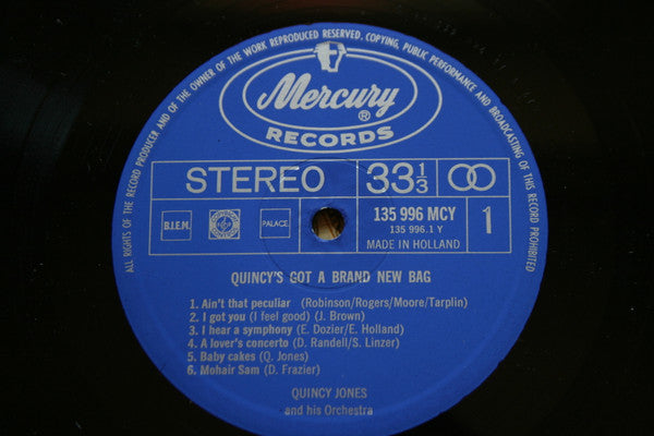Quincy Jones And His Orchestra : Quincy's Got A Brand New Bag (LP, Album)