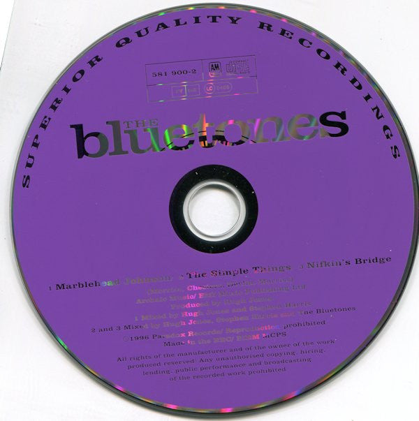 The Bluetones : Marblehead Johnson (CD, Single)