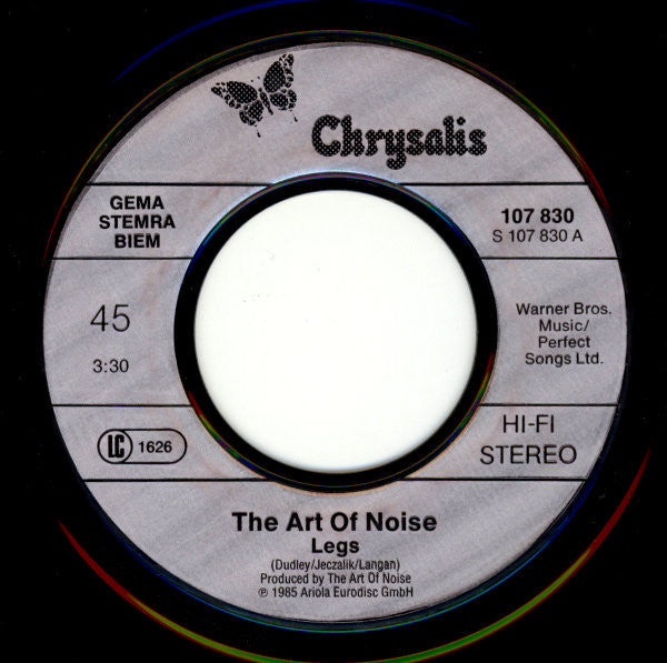 The Art Of Noise : Legs (7", Single)