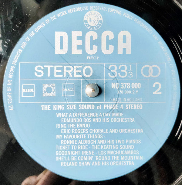 Various : The King Size Sound Of Phase 4 Stereo (LP, Comp)
