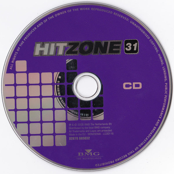 Various : Radio 538 Hitzone 31 (CD, Comp + DVD, Comp, PAL)