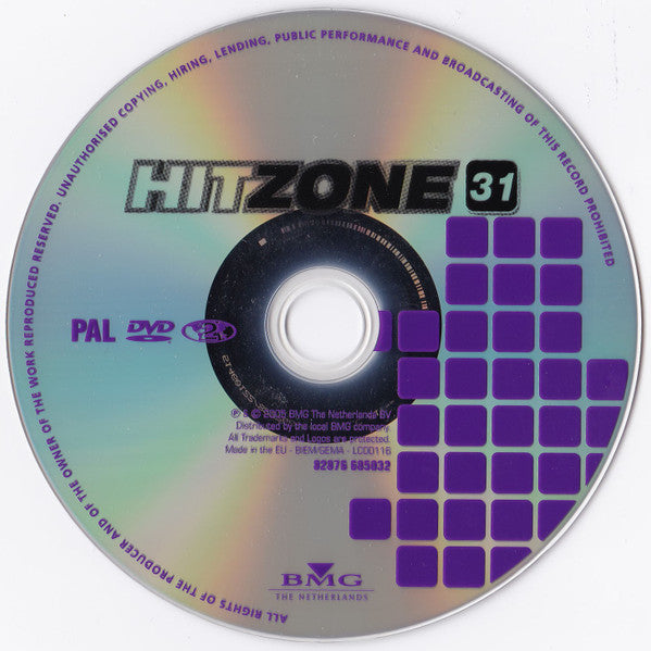 Various : Radio 538 Hitzone 31 (CD, Comp + DVD, Comp, PAL)