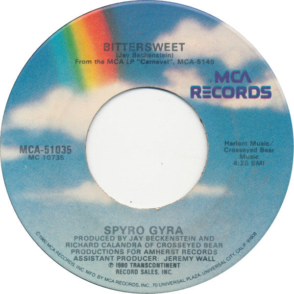 Spyro Gyra : Cafe Amore (7", Single)