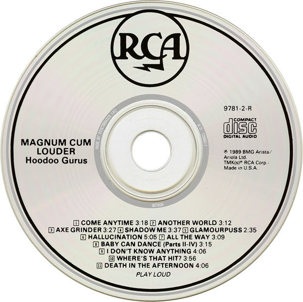 Hoodoo Gurus : Magnum Cum Louder (CD, Album)