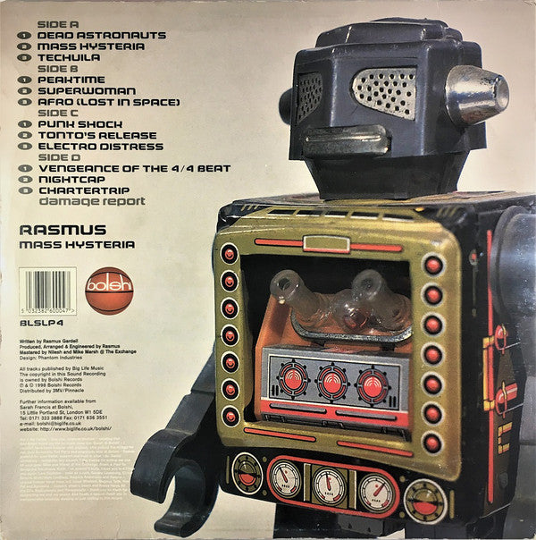 Rasmus : Mass Hysteria (2xLP, Album)