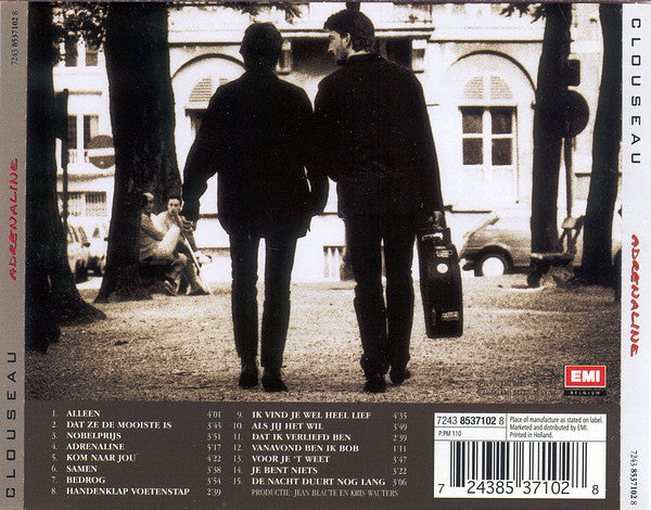 Clouseau : Adrenaline (CD, Album, RP)