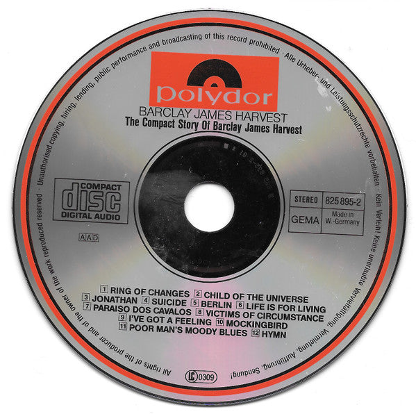 Barclay James Harvest : The Compact Story Of Barclay James Harvest (CD, Comp)