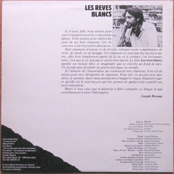 Joseph Morana : Les Rêves Blancs (LP)