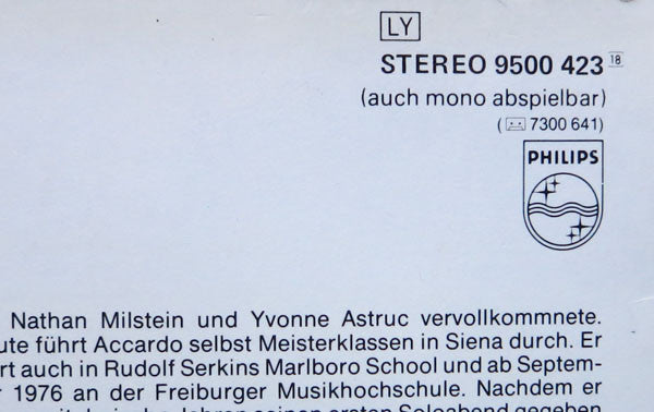 Max Bruch, Salvatore Accardo, Gewandhausorchester Leipzig, Kurt Masur : Schottische Fantasie Op. 46 / Konzertstück Op. 84 (LP)