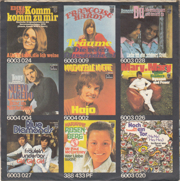 The Blue Diamonds : Fräulein Wunderbar (7", Single)