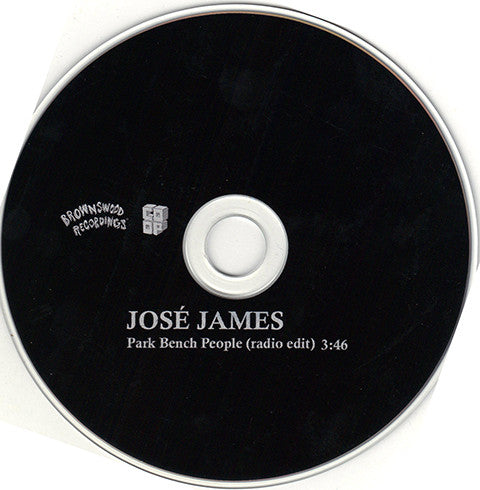 José James : Park Bench People (CD, Single, Promo)