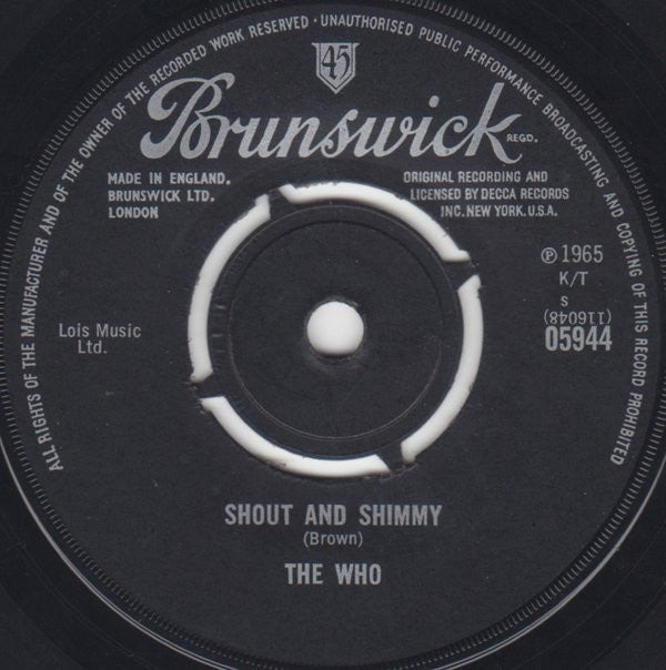 The Who : My Generation (7", Single)