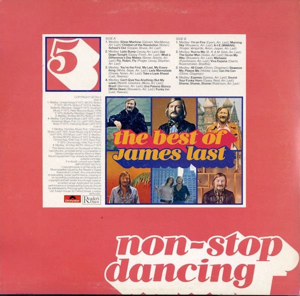 James Last : The Best Of James Last: Non-Stop Dancing (LP, Comp)