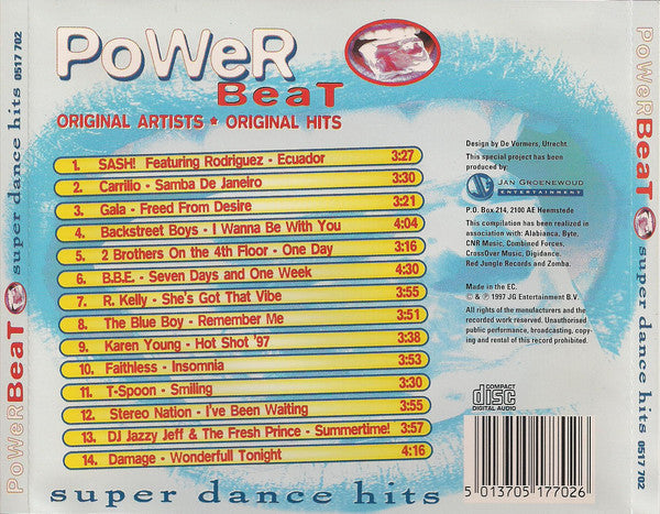 Various : Powerbeat (CD, Comp)