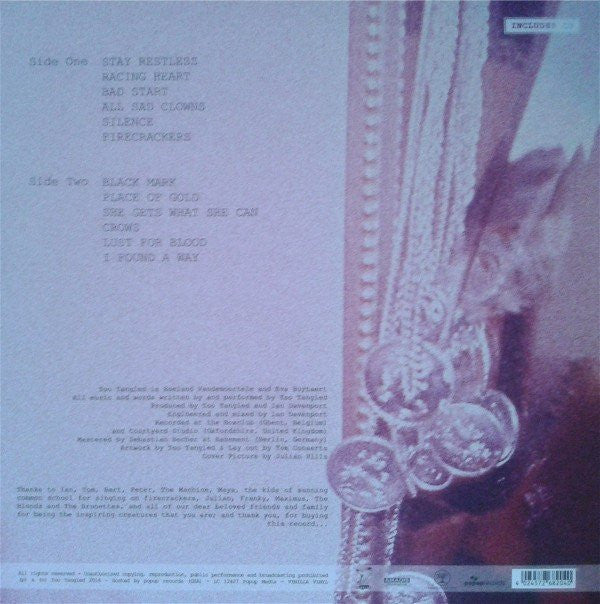 Too Tangled : Stay Restless (LP, Album, Red + CD, Album + Ltd, Num)