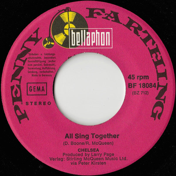 Chelsea F.C. : Blue Is The Colour (7", Single)