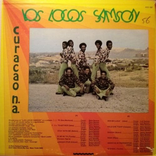 Los Locos Samson : Mi Ta Di Bo (LP)