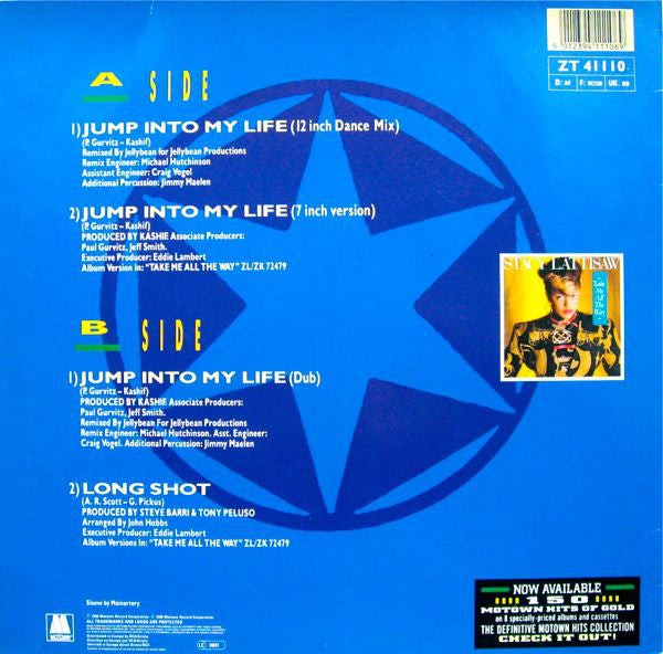 Stacy Lattisaw : Jump Into My Life (12", Maxi)