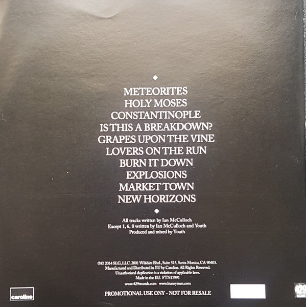 Echo & The Bunnymen : Meteorites (CDr, Album, Num, Promo)