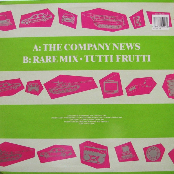 World Domination Enterprises : The Company News (12", Single)