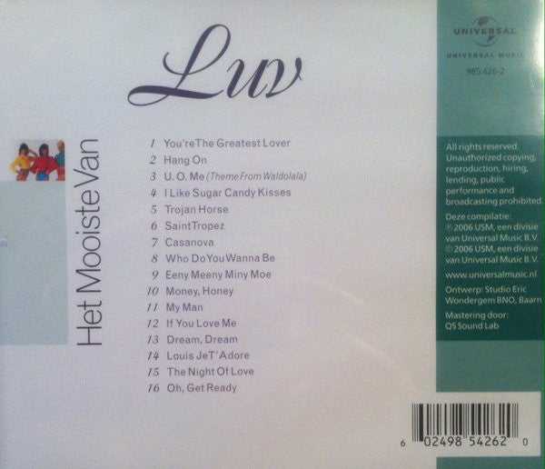 Luv' : Het Mooiste Van Luv (CD, Comp)