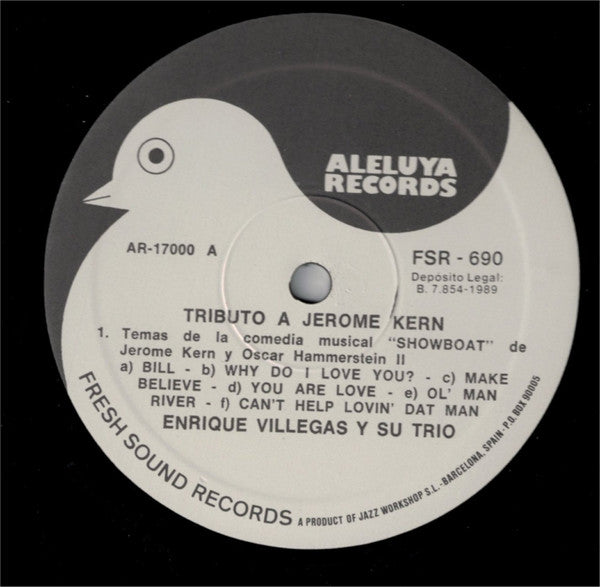 Enrique Villegas : Tributo  A Jerome Kern (LP, Album, RE)