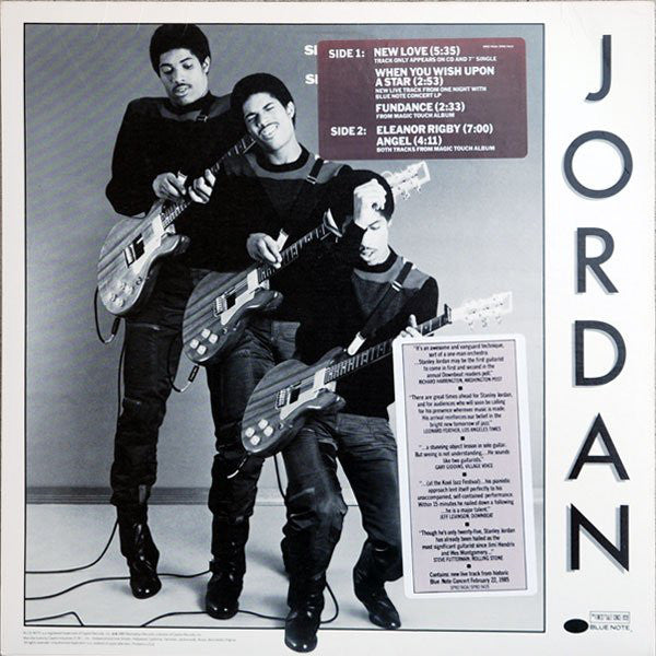 Stanley Jordan : Stanley Jordan (12", EP, Promo, Smplr)