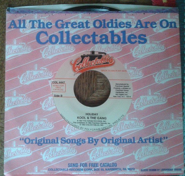 Kool & The Gang : Stone Love / Holiday (7", RE)