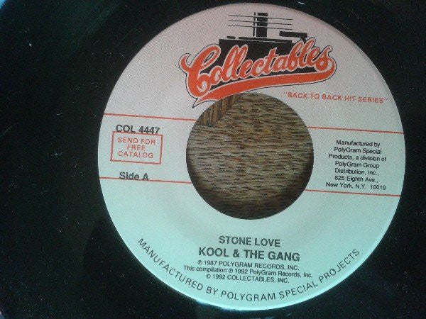 Kool & The Gang : Stone Love / Holiday (7", RE)