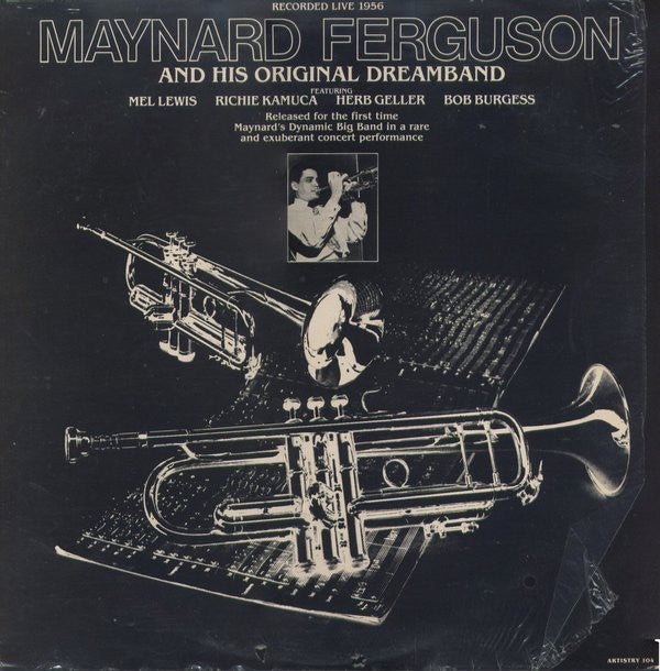 Maynard Ferguson & His Orchestra : Recorded Live 1956 (LP, Mono, Unofficial)