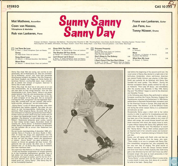 Sanny Day : Sunny Sanny (LP, Album)