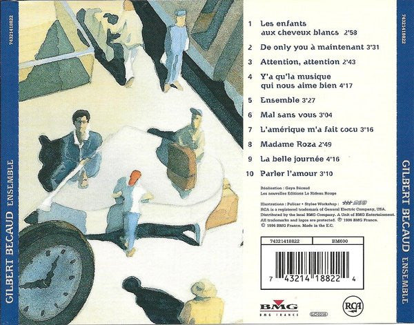 Gilbert Bécaud : Ensemble (CD, Album)