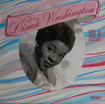 Dinah Washington : The Complete Dinah Washington Vol. 8 1952-1953 (LP, Comp)