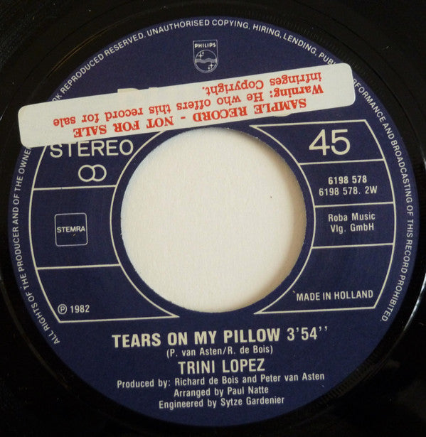 Trini Lopez : Senorita My Heart Says Hey (7", Single)