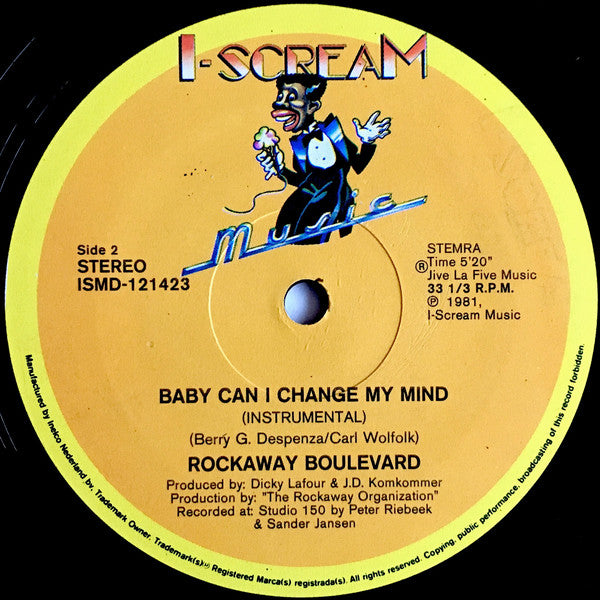 Rockaway Boulevard : Baby Can I Change My Mind - You And I (Special 12" Discomix) (12")