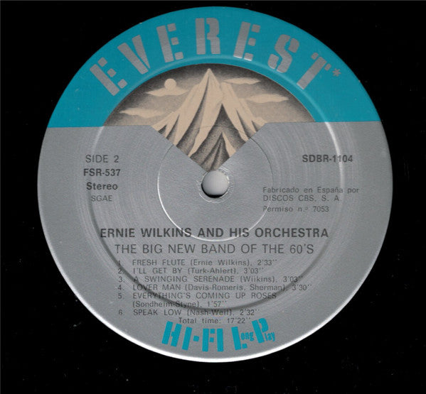 Ernie Wilkins : The Big New Band Of The 60's (LP, Album, RE)