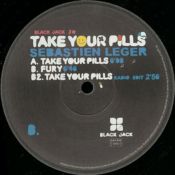 Sébastien Léger : Take Your Pills (12")