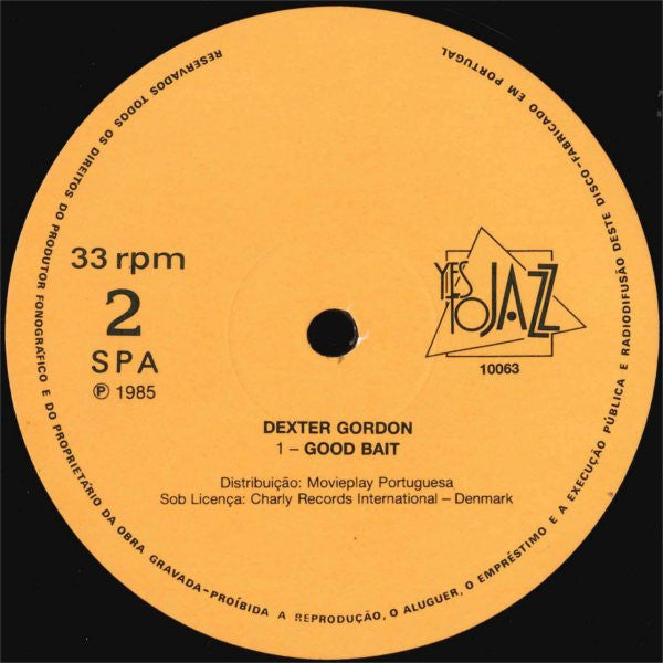 Dexter Gordon : Live At The Amsterdam Paradiso Vol I (LP, Album, RE)