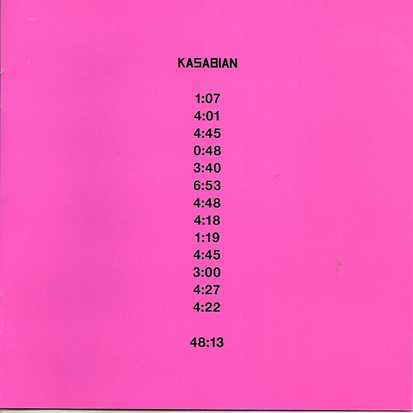 Kasabian : 48:13 (CD, Album)