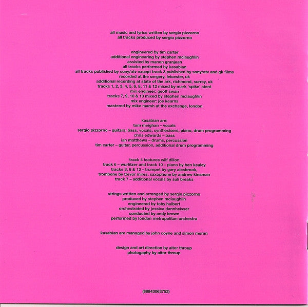 Kasabian : 48:13 (CD, Album)