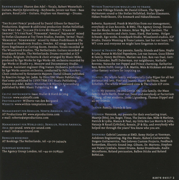 Within Temptation : The Silent Force (HDCD, Album, Enh)
