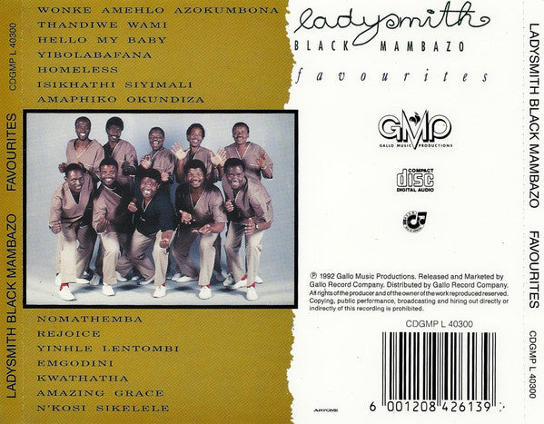 Ladysmith Black Mambazo : Favourites (CD, Comp)