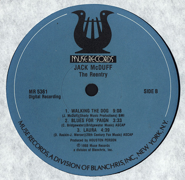 Jack McDuff* : The Reentry (LP, Album)