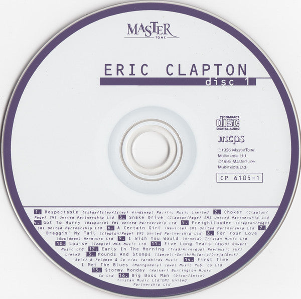 Eric Clapton / Jimmy Page & Albert Lee : Eric Clapton / Jimmy Page & Albert Lee (2xCD, Comp)