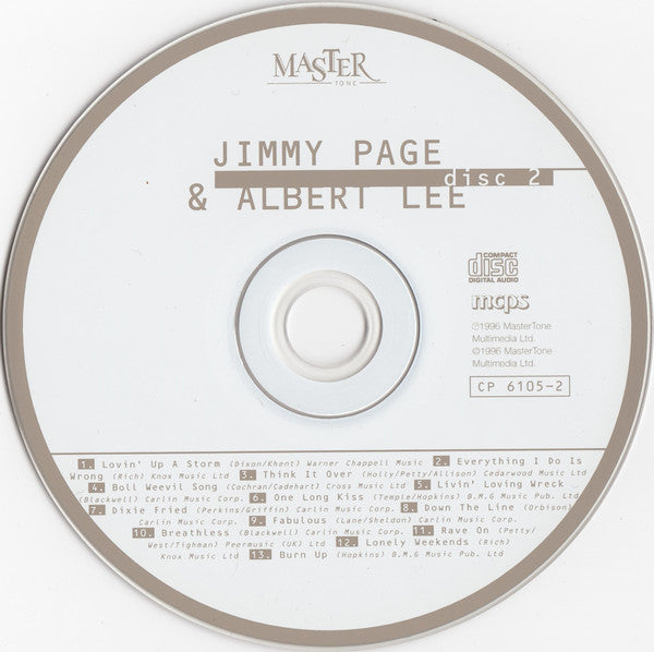 Eric Clapton / Jimmy Page & Albert Lee : Eric Clapton / Jimmy Page & Albert Lee (2xCD, Comp)
