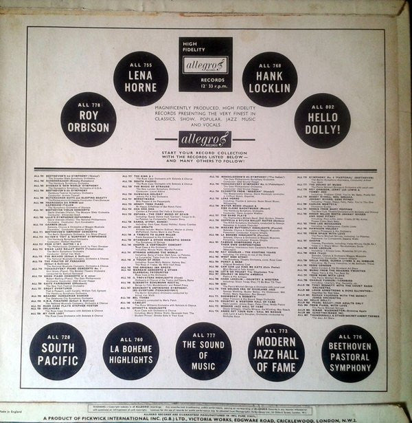 Texas Jim Robertson : Texas Jim Robertson Sings 10 All-Time Country & Western Hits (LP, Mono)