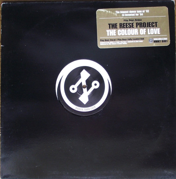 The Reese Project : The Colour Of Love (Play Boys Remix) (12", Promo)